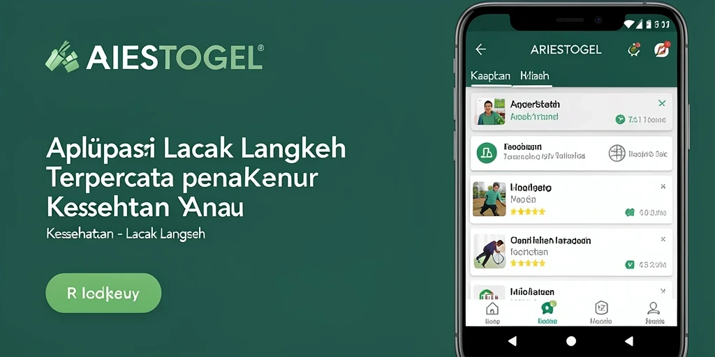 Tampilan antarmuka ARIESTOGEL yang memudahkan pelacakan langkah.