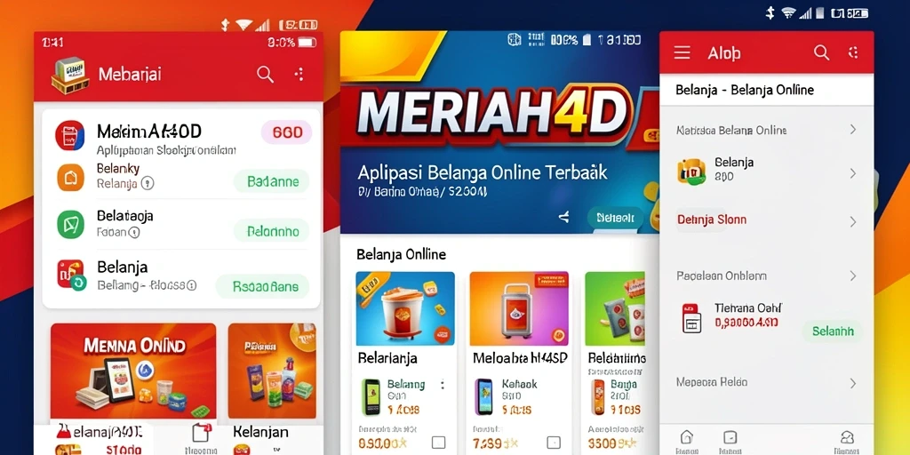 Antarmuka pengguna MERIAH4D yang ramah dan mudah digunakan.