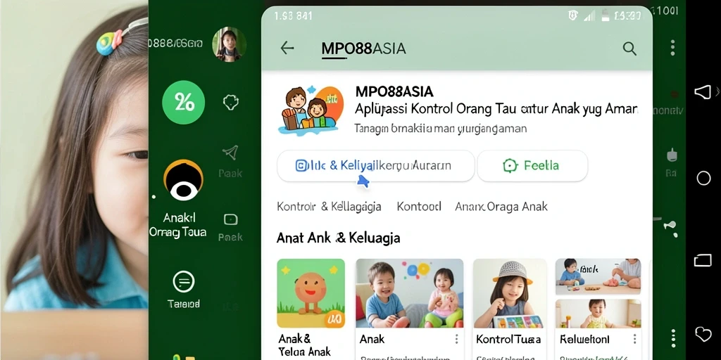 Tampilan antarmuka aplikasi MPO88ASIA untuk kontrol orang tua yang intuitif.