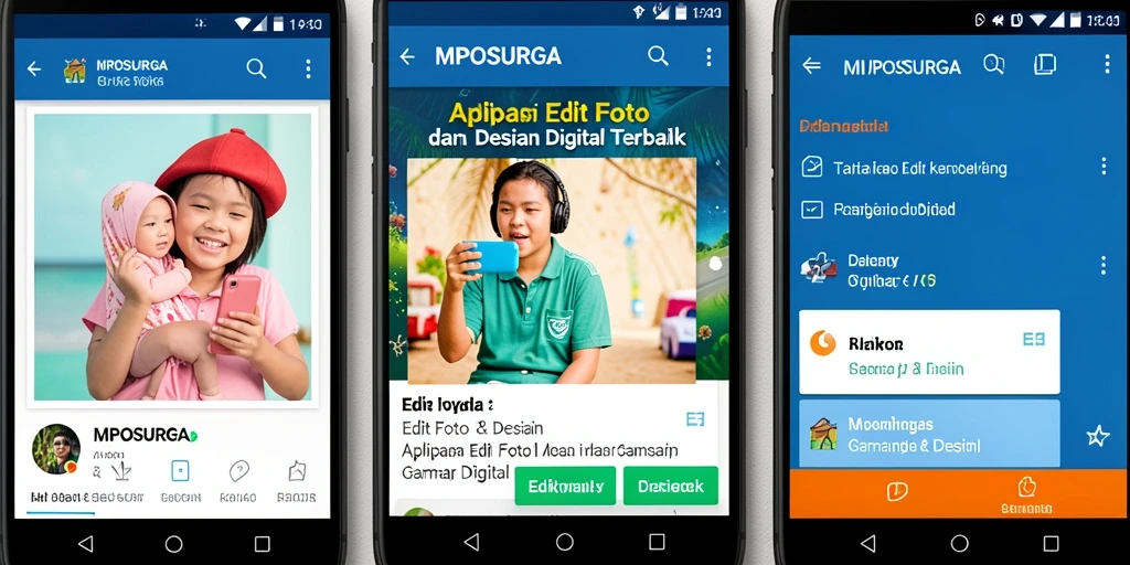 Antarmuka MPOSURGA yang ramah pengguna dan fungsional.