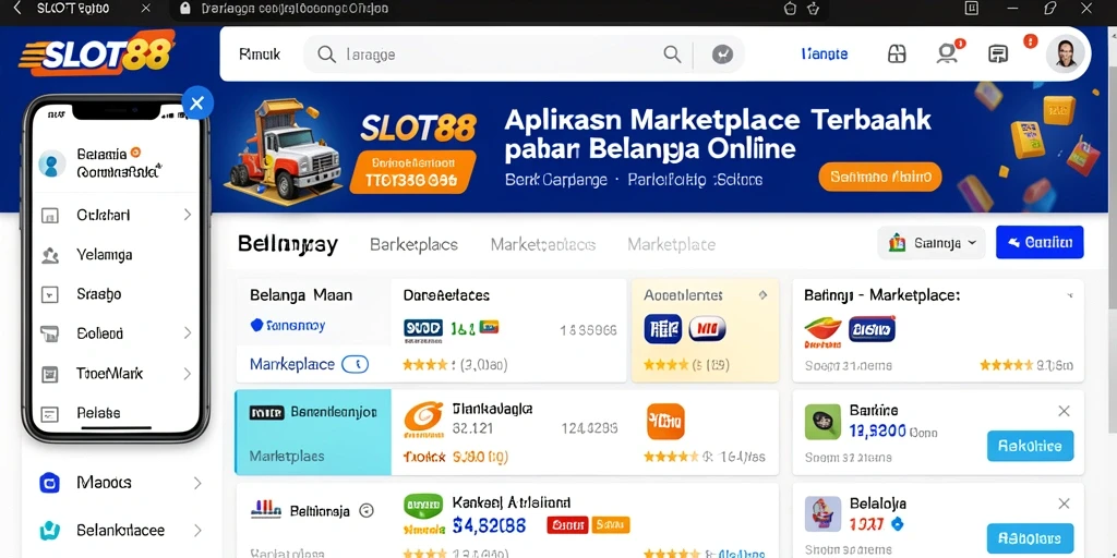 Tampilan antarmuka SLOT88 yang menarik dan user-friendly.